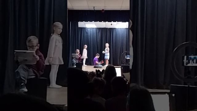 Выступление в театральной студии 😊