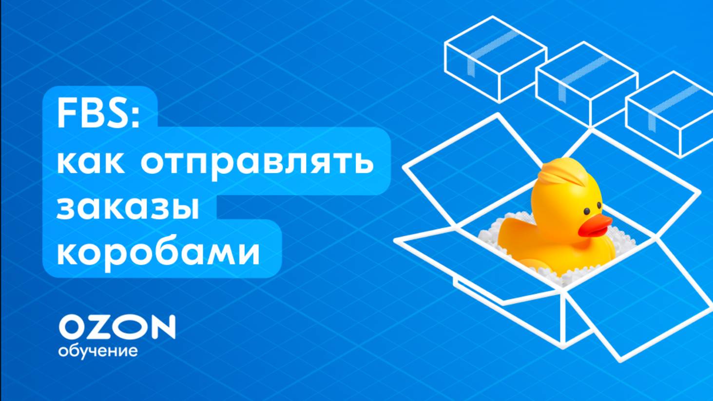 FBS: как отправлять заказы коробами