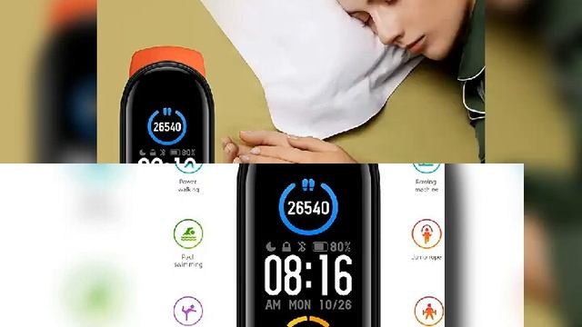 Mi Smart Band 5-1.1 ”AMOLED Color Display, 2 Weeks Battery Life, 5ATM Water Resistant  Amazon's