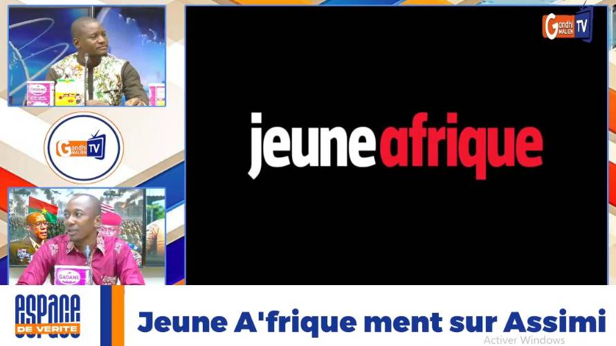 Quand jeune A'frique ment sur ASSIMI