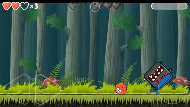 Прохождение Red ball 4 #4 Второй босс
