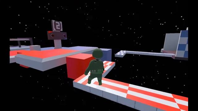 полоса препятствий в Human Fall Flat 1 серия