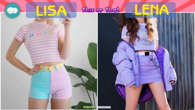 LISA OR LENA - kawaii outfit Cute - Shorts - short skirt  | THIS OR THAT