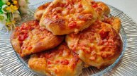 Мини пиццы по домашнему вкусно и сытно