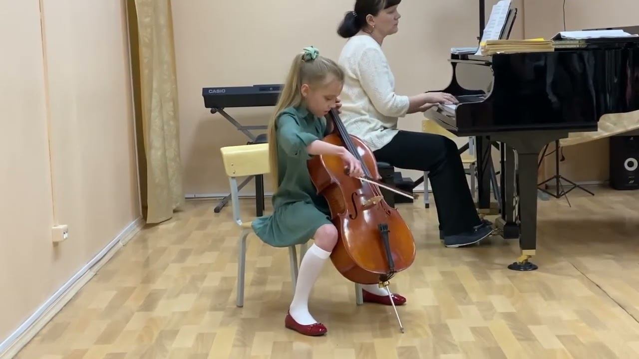 "Экосез" Шуберт. Преподаватель Коробко Ольга.