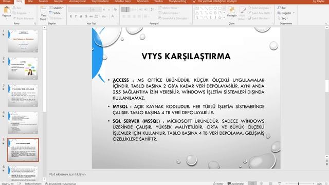 Veri Tabanı ve Yönetimi - Temel Kavramlar