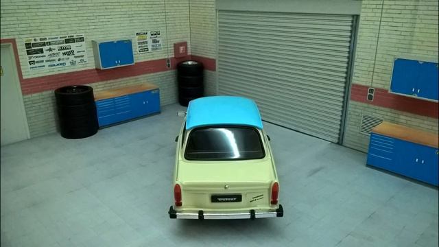 1965 Trabant 601 - Welly - 1/24