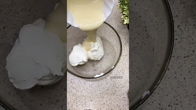 Чизкейк с черникой. 💜