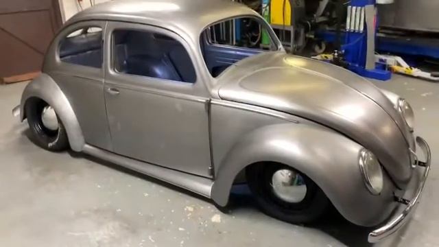 1950 VW Beetle bare metal all body repairs done and ready for paint