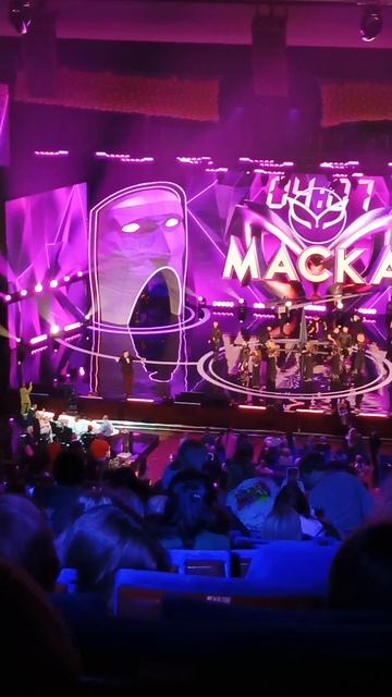 Ведущий Вячеслав Макаров. Песня Я люблю тебя Марина. Шоу Маска