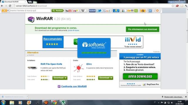 WinRAR Download ( 64 o 32 ) Tutorial ITA