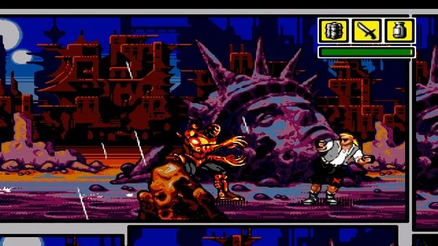 Comix Zone #1 (Эпизод 1: Ночь мутантов, Улицы/Канализация)
