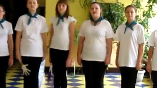 Выступление агитбригады