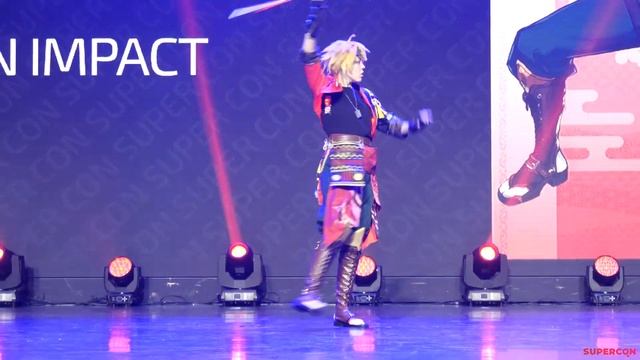 Thoma - Genshin Impact (Одиночное cosplay дефиле) - SUPERCON: Halloween 28.10.23