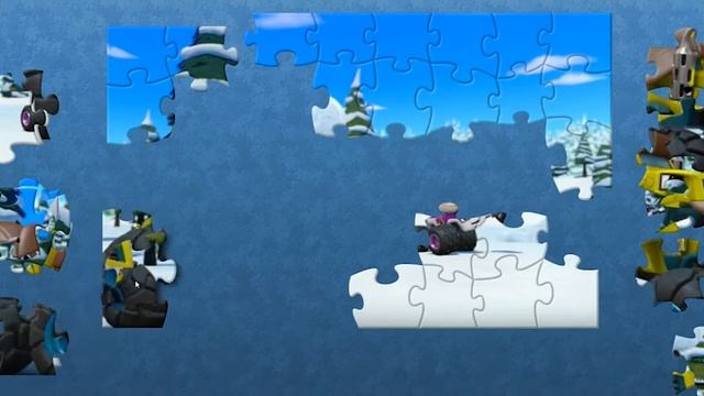 Пламъчко и Машините | Пъзел за деца | PUZZLE BLAZE AND THE MONSTER MACHINES