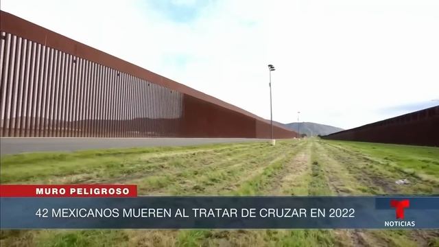 Un muro fronterizo más alto "aumenta muertes" de migrantes | Noticias Telemundo