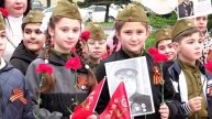 Дзæуджыхъæуы 41-æм скъола расидт акци Фыдыбæстæйы Стыр хæсты хъæбатырты номыл