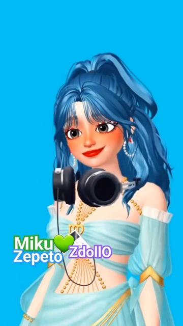 Miku💚 #zepeto #рекомендации #friends #cosplay #shorts