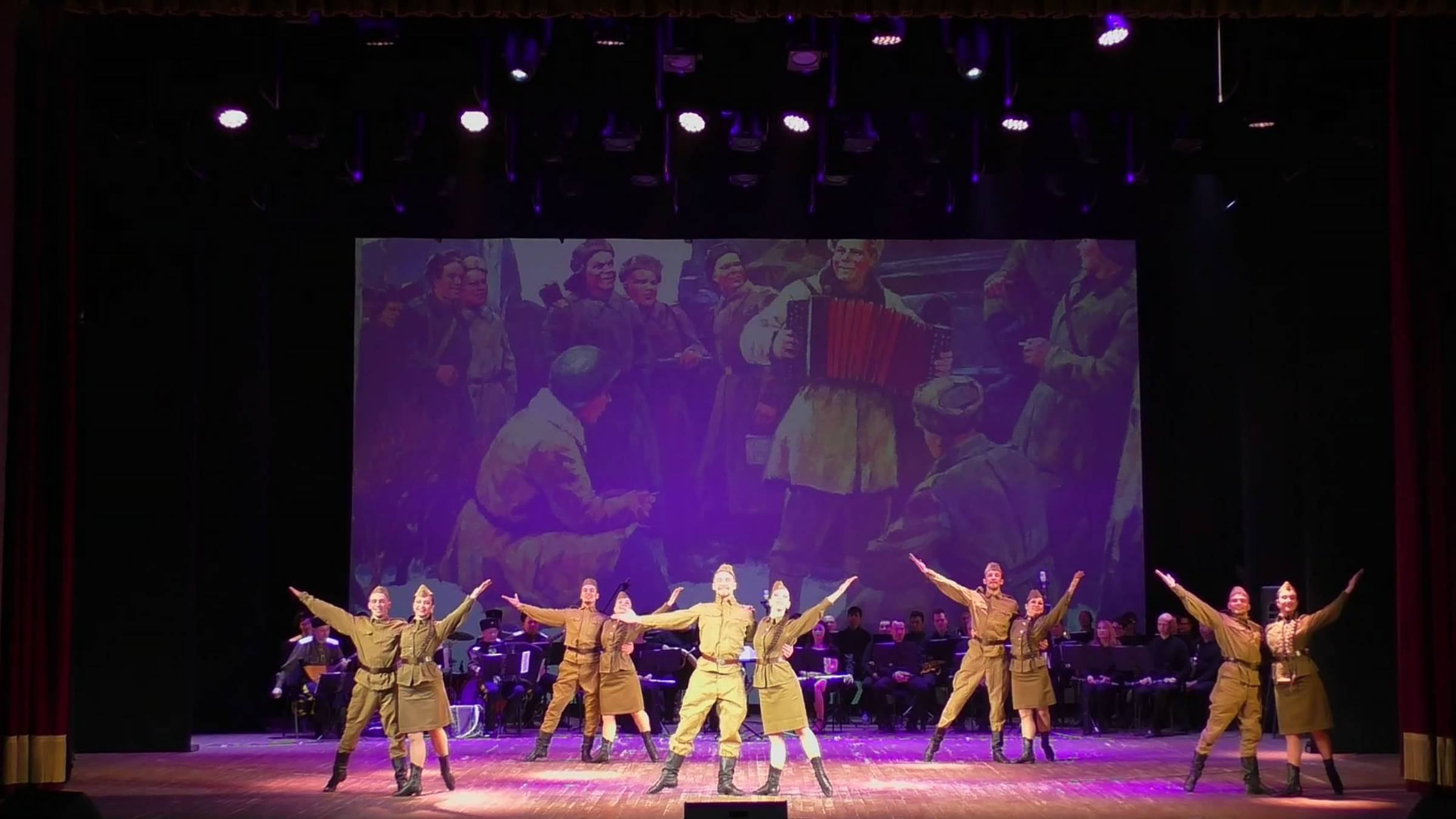 ГУК Забайкальские казаки Солдатская пляска