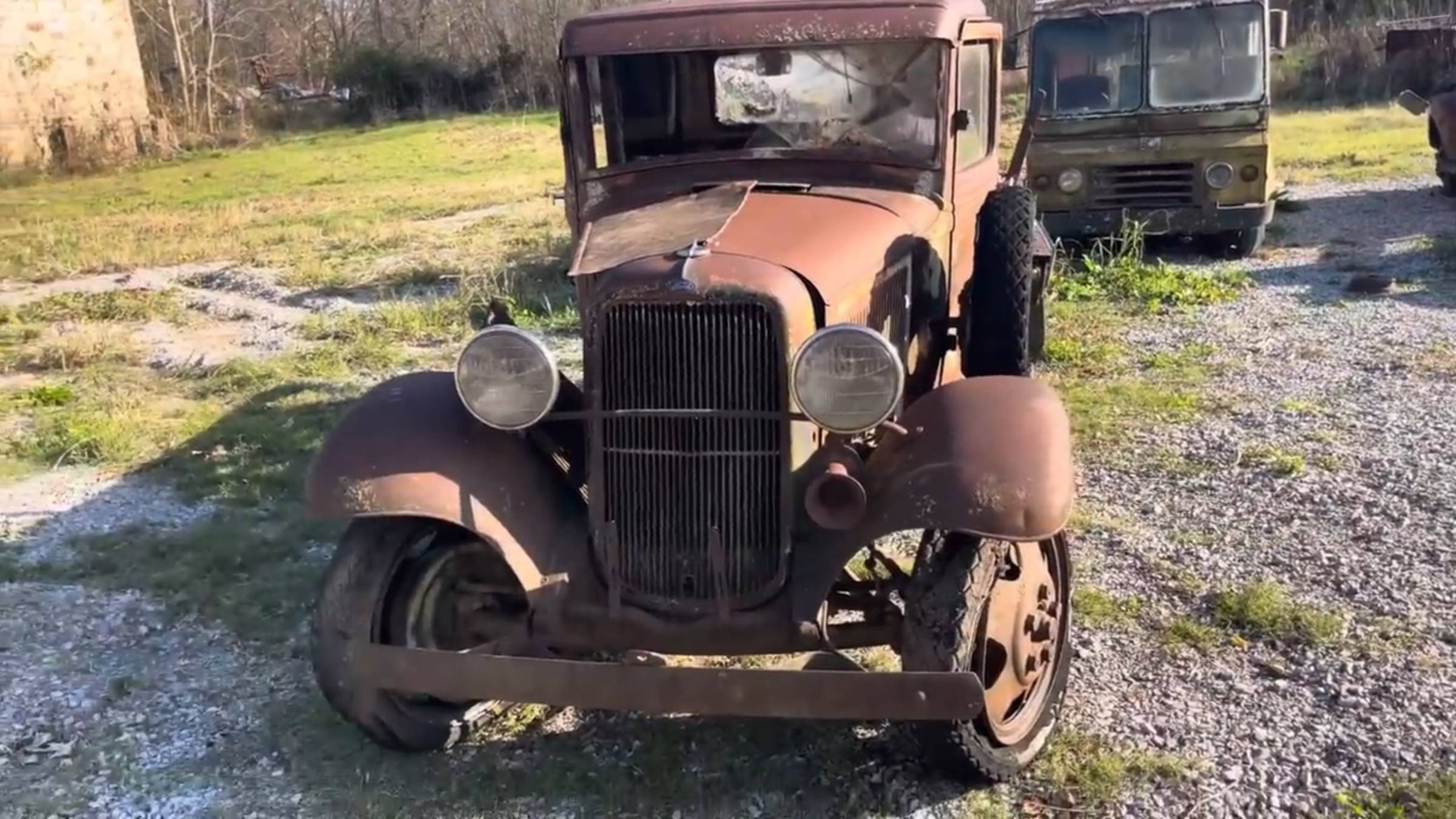 Нашли авто 1934 года! Заведется ли?! #4