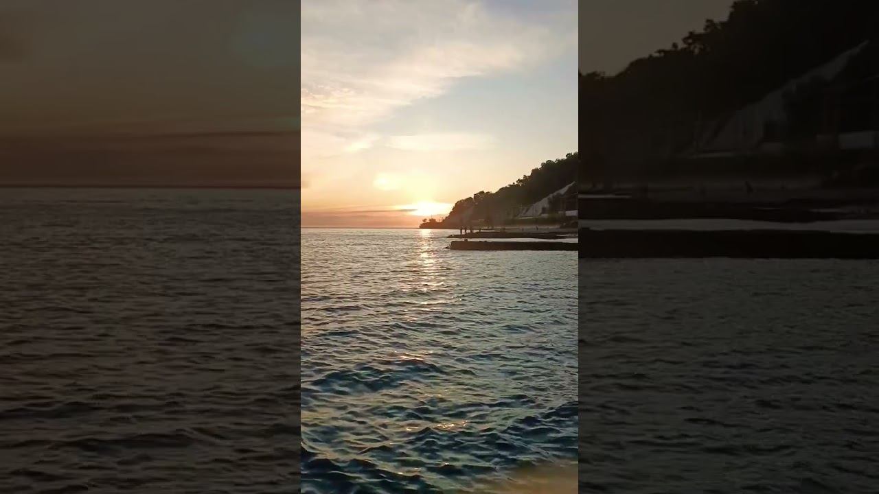 Апрельский закат в Сочи🌅