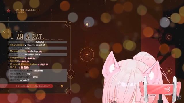 【RUS SUB】Калли мурчит как кошечка ASMR 【Hololive EN 】
