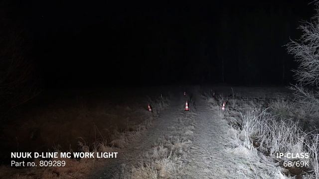 Проверка света - Рабочий фонарь - STRANDS NUUK D-LINE MC
