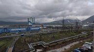 Прямая трансляция с видом на гору Медвежья и низкие облака
