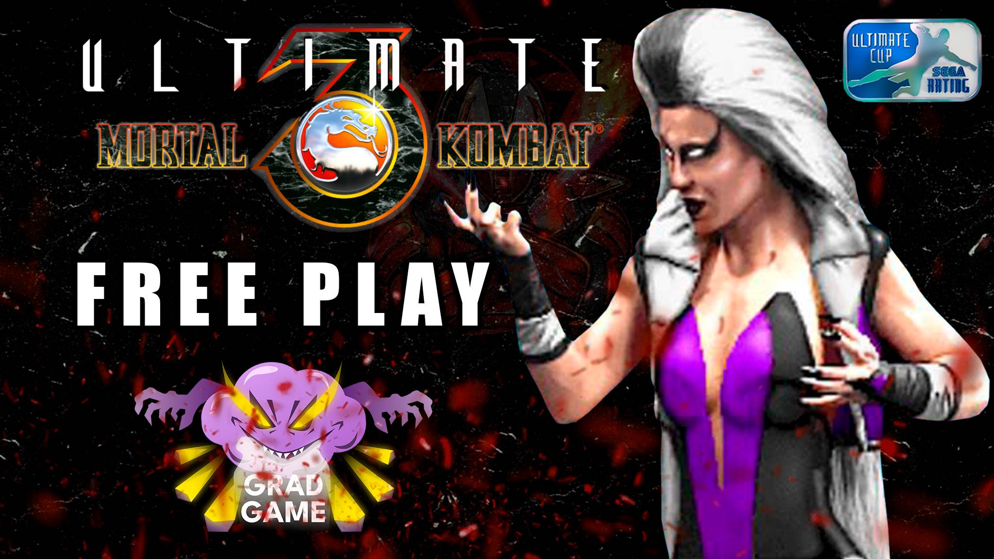 Mortal Kombat 3 Ultimate / SEGA / ARCADE / TRILOGY / Играют все желающие