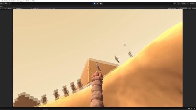я сделал игру DEATH WORM, но в 3D