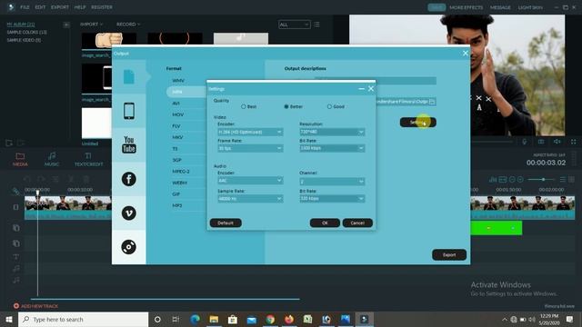 filmora full hd video kaise save 2020 || 4K Export/Render Setting in Filmora || Wondershare Filmora
