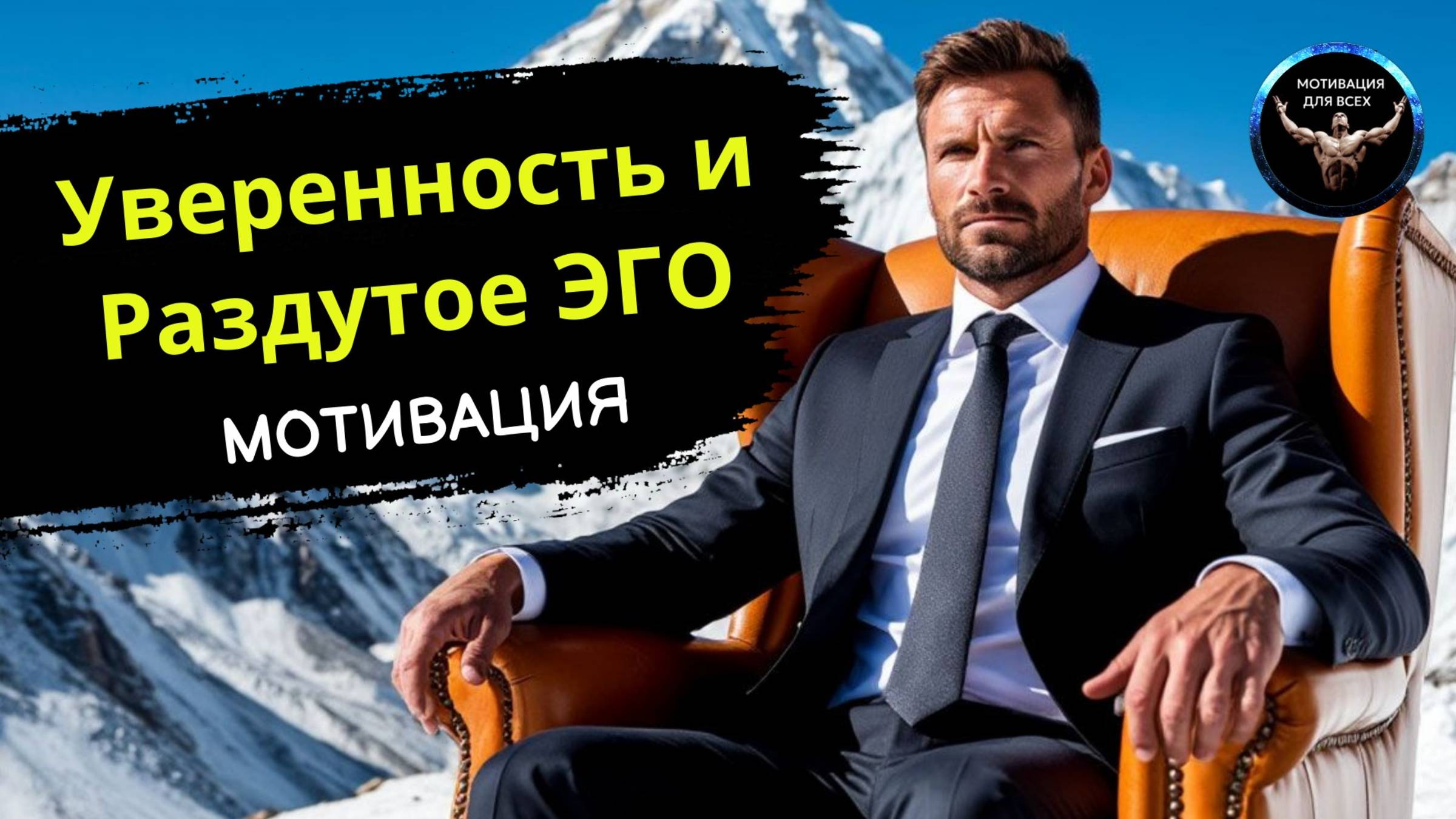Уверенность или раздутое его. Мотивационное видео.