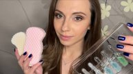 АСМР Пенное Умывание • Уход и Забота Перед Сном • ASMR Facial care
