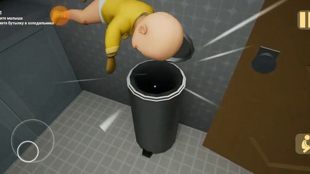 топ 3 смешных вещей в игре младенчик в жёлтом 2 часть!