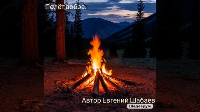 Полёт добра! Автор Евгений Шабаев