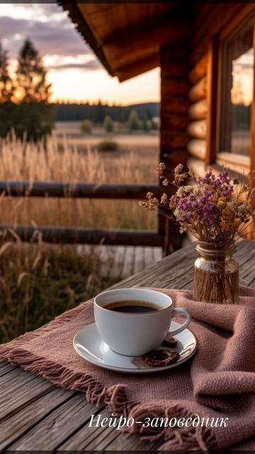 Кофе на закате