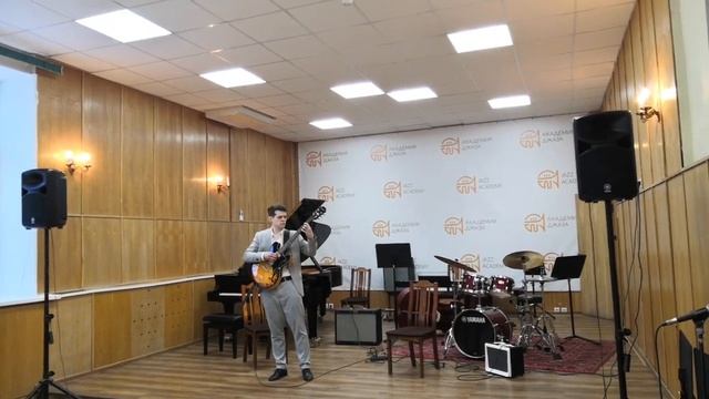 IX "Триумф джаза 2023". Михаил Лазарев, электрогитара, Академия джаза. I Got Rhythm George Gershwin