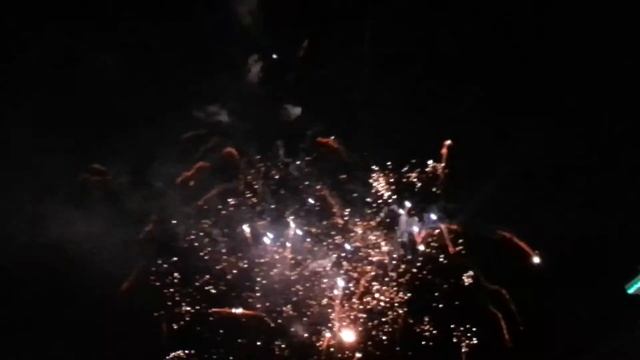 Заключительный салют на дне города Салавата