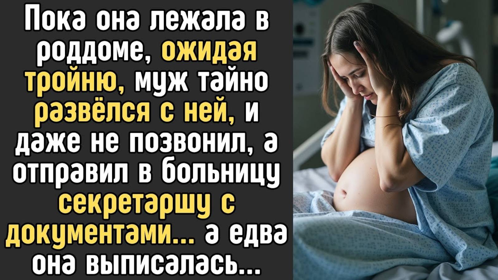 Истории из жизни. Пока она мучилась в роддоме Жизненные истории, Аудио рассказы слушать