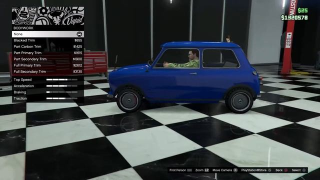 The Brand New Vapid Flash GT, Weeny Issi Classic Cars And The Sea Sparrow