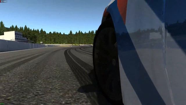 Drifting with a dutch police car