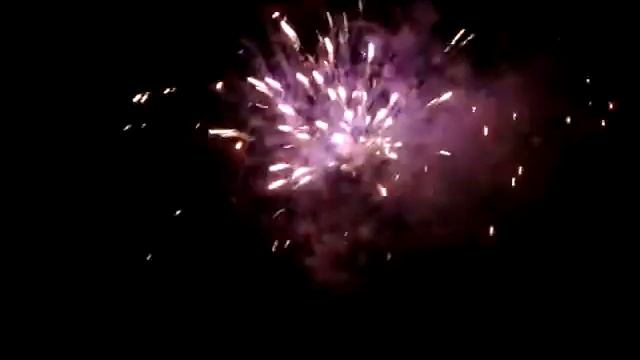 Гродно, фейерверк, НГ 2012