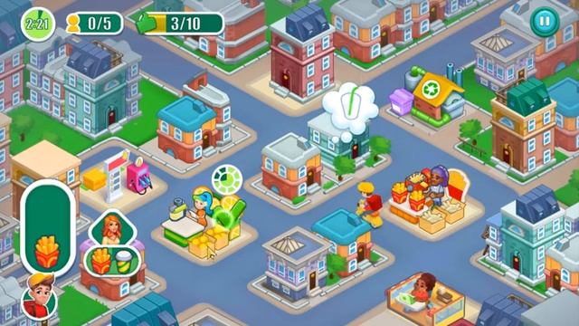 Delivery Dash (Игровой процесс,Русский)