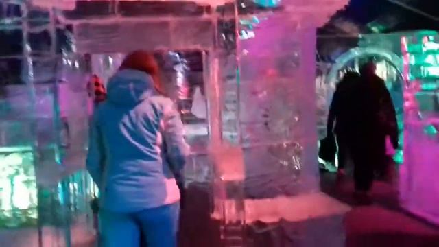 Парк ледовых скульптур Ледяная сказка