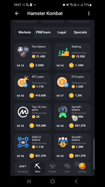 Hamster Kombat 3 КОМБО КАРТЫ 10-11 июня #crypto #airdrop #telegram #hamster
