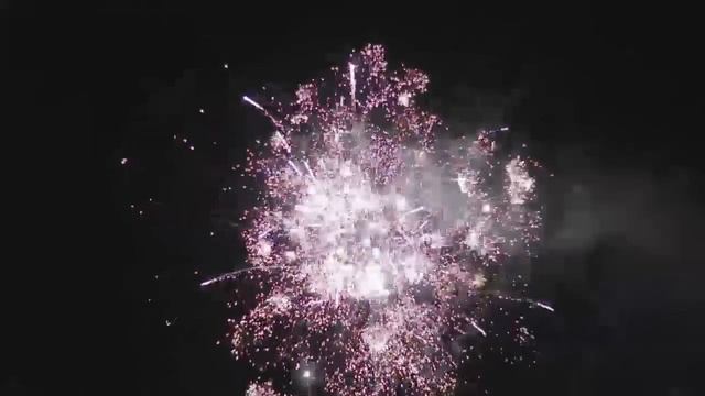Нерчинск. День Города - 2015. Запуск шаров, фейерверк.