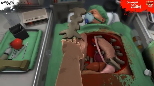 Хороший пациент - мёртвый пациент | Surgeon simulator #1