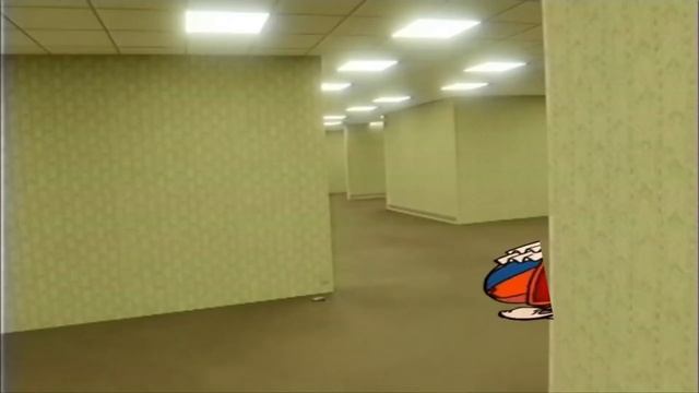 Широкий доктор ливси идёт по backrooms