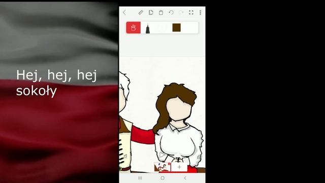 Hej, sokoły! арт+анимация моего OC и Санечки [FlipaClip]