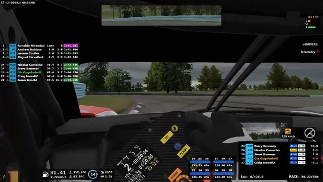 iRacing этап Watkins Glen IMSA  Forg GTE 2017